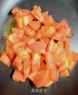 Make Italian roeller tomato fried eggs step 2