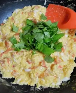 Make Italian roeller tomato fried eggs step 5