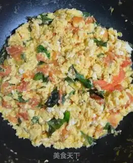 Make Italian roeller tomato fried eggs step 7