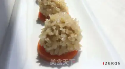 Make Pearl rice balls step 6
