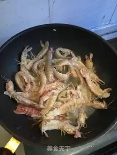 Make Garlic shrimp step 2
