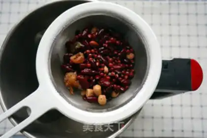 Make Cinnamon peanut soy step 1