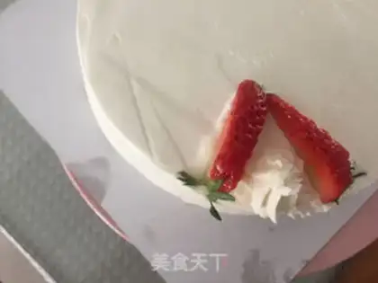 Make Fruit cream cake step 10