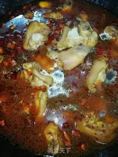 Make Hot pig hoof step 7