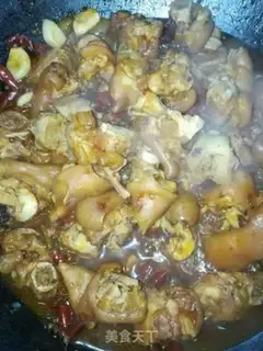 Make Hot pig hoof step 10