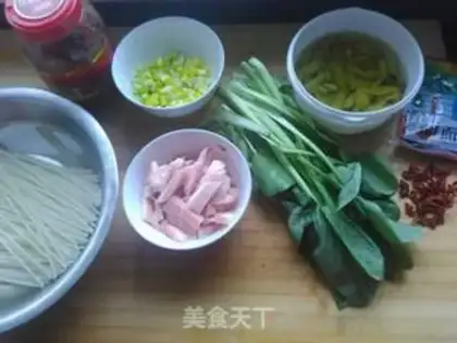 Make Pyramid rice powder step 0