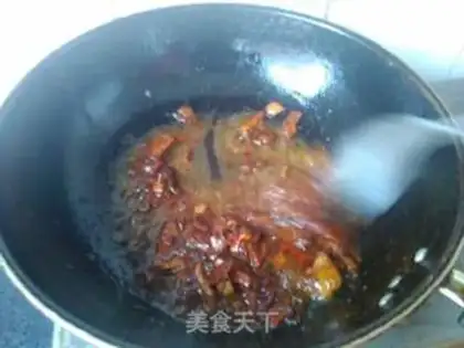Make Pyramid rice powder step 3