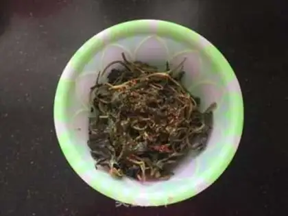 Make Frozen fish and grass step 8