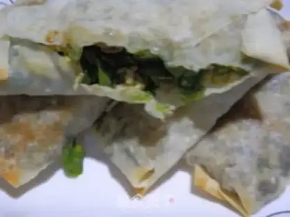 Make "Spring rolls of cash." step 13