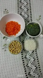 Make Vegetable bean congee step 0