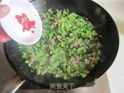 Make Porridge eggs and garlic step 6
