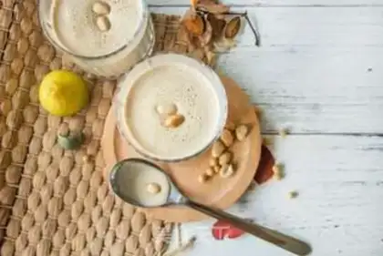 Make Peanut bean milk step 3