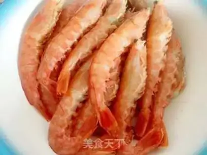 Make Garlic roasted Argentine red shrimp step 0