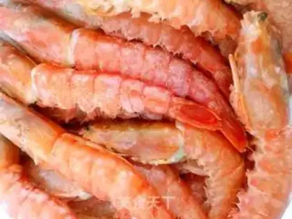 Make Garlic roasted Argentine red shrimp step 2