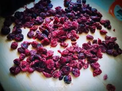 Make Cranberry cookies step 1