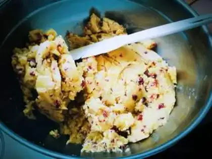 Make Cranberry cookies step 2