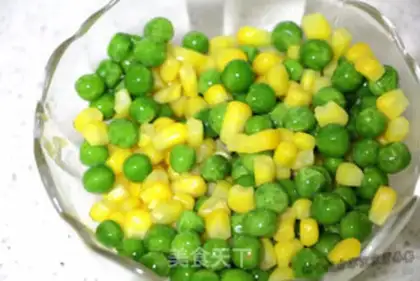 Make Pine pea corn step 1