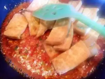 Make Korean tofu step 7
