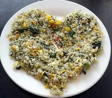 Make Blondie egg fried rice step 12