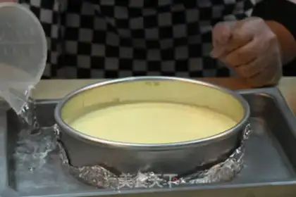 Make Yogurt cheesecake step 8