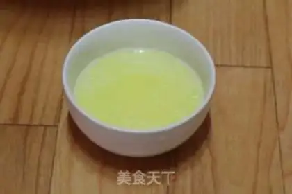 Make Almond marfin cake step 5