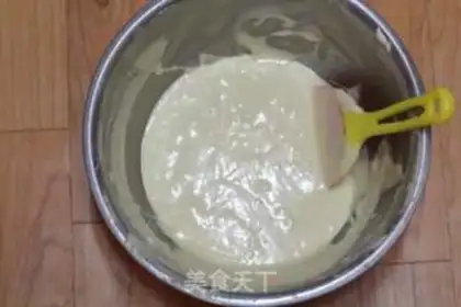Make Almond marfin cake step 6