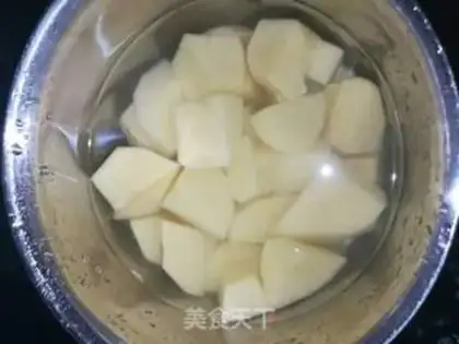 Make Splendid potatoes step 1