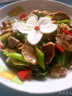 Make Garlic spicy pig tongue step 10