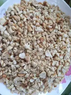 Make Peanut sugar step 1