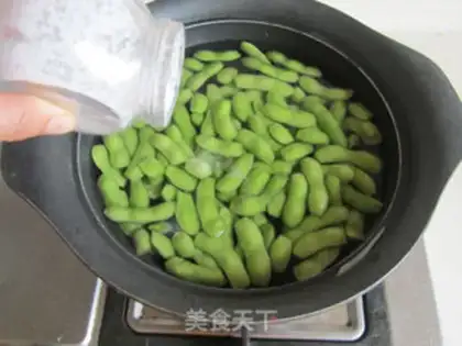 Make Puffing beans step 1
