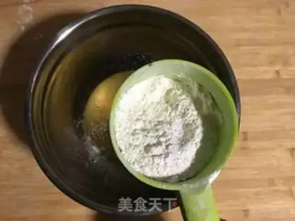Make Coconut roses step 2