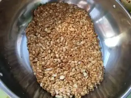 Make Peanut sugar step 6
