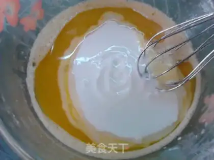 Make Sour cream pineapple rib cake step 4