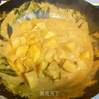 Make Curry potatoes step 4