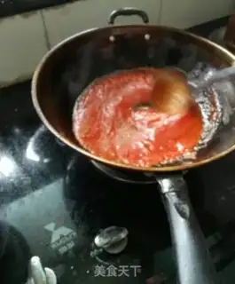 Make Tomato squirrel fish step 15