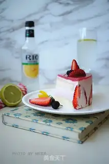 Make Strawberry Moose step 24