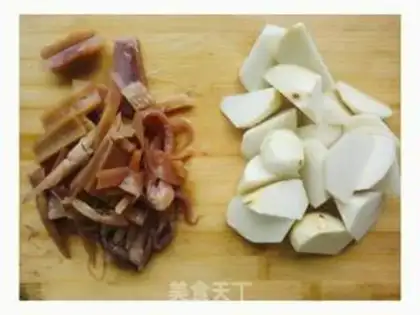Make Potatoe squid step 0