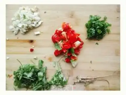 Make Potatoe squid step 1