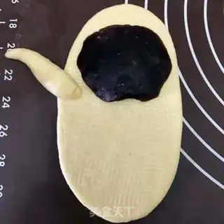Make Cat bean bread step 9