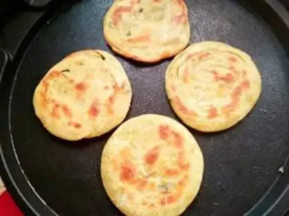Make Onion waffles step 6