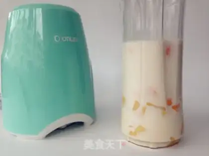 Make Milk Mango Simirou step 4