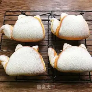 Make Cat bean bread step 16