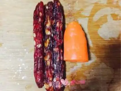 Make Snow salami step 1
