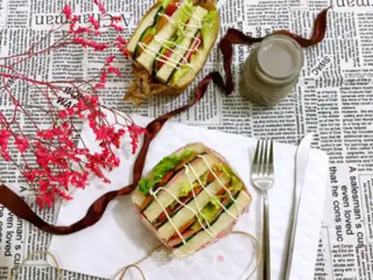 Make Quick-hand sandwich step 7