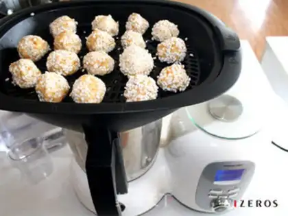 Make Pearl rice balls step 5