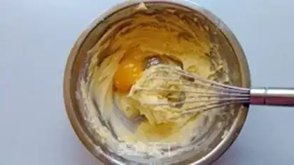 Make Coconut butter cookies step 2