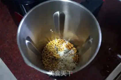 Make walnut rice soy step 1