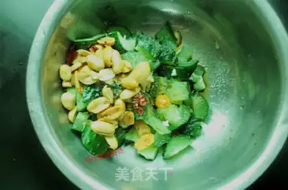 Make Peanut cucumber step 3