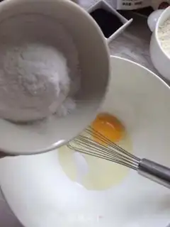 Make Almond sesame cake step 1