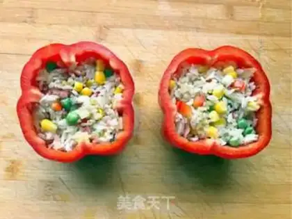 Make Pepper cheese rice step 5
